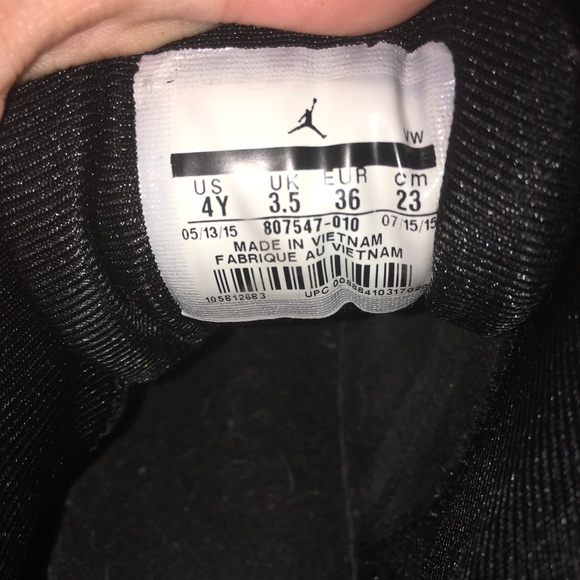 Jordan Shoes Size 4 Nike Air Jordan Black And White Poshmark